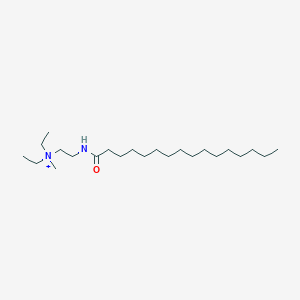 Diethyl-[2-(hexadecanoylamino)ethyl]-methyl-azanium