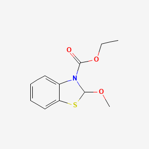 2-Methoxy-3-benzothiazolinecarboxylic acid ethyl ester