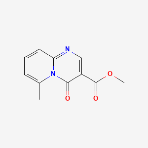 4H-Pyrido(1,2-a)pyrimidine-3-carboxylic acid, 6-methyl-4-oxo-, methyl ester