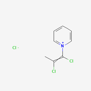 1-(1,2-Dichloroprop-1-en-1-yl)pyridin-1-ium chloride