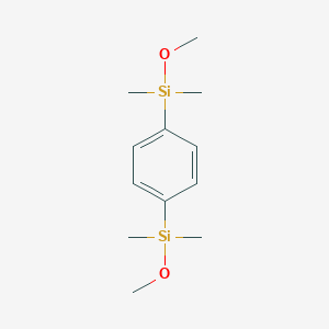 molecular formula C12H22O2Si2 B146960 1,4-双(甲氧基二甲基硅基)苯 CAS No. 131182-68-8