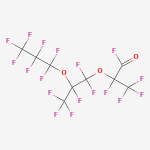 molecular formula C15H11F17O3 B1469604 六氟丙烯氧化物三聚体 CAS No. 2641-34-1