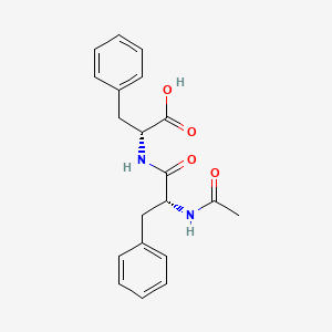 (2R)-2-[[(2R)-2-acetamido-3-phenylpropanoyl]amino]-3-phenylpropanoic acid