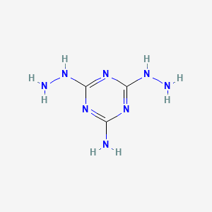 4,6-Dihydrazinyl-1,3,5-triazin-2-amine