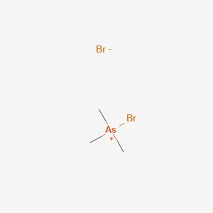 Bromo(trimethyl)arsanium bromide