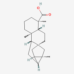 (1R,4R,5R,9R,10S,12R,13S,14R)-5,9,13-trimethylpentacyclo[11.2.1.01,10.04,9.012,14]hexadecane-5-carboxylic acid