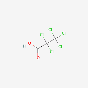 Propionic acid, pentachloro-