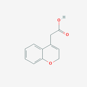 (2H-1-Benzopyran-4-yl)acetic acid