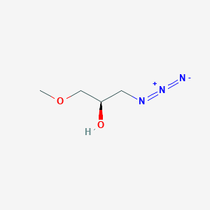 molecular formula C4H9N3O2 B1469647 (2R)-1-Azido-3-methoxypropan-2-ol CAS No. 922522-04-1