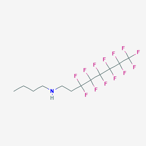 N-Butyl-3,3,4,4,5,5,6,6,7,7,8,8,8-tridecafluorooctan-1-amine