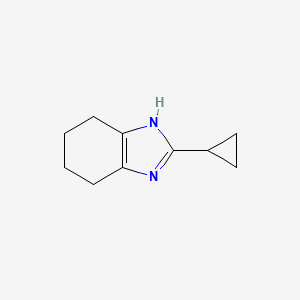 2-cyclopropyl-4,5,6,7-tetrahydro-1H-benzimidazole