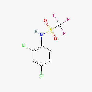 Methanesulfonamide, N-(2,4-dichlorophenyl)-1,1,1-trifluoro-