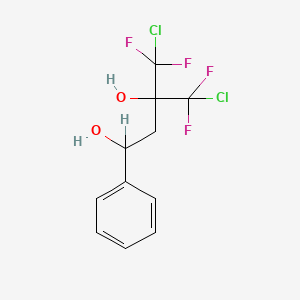 1,1-Bis(chlorodifluoromethyl)-3-phenyl-1,3-propanediol