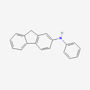 2-Fluorenamine, N-phenyl-