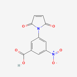 B1469705 3-(2,5-Dioxo-2,5-dihydro-1H-pyrrol-1-yl)-5-nitrobenzoic acid CAS No. 1424941-36-5