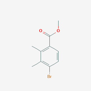 molecular formula C10H11BrO2 B1469707 Methyl 4-bromo-2,3-dimethylbenzoate CAS No. 6021-32-5