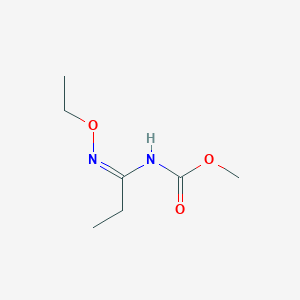 methyl N-[(Z)-N-ethoxy-C-ethylcarbonimidoyl]carbamate