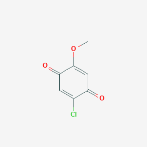 2,5-Cyclohexadiene-1,4-dione, 2-chloro-5-methoxy-