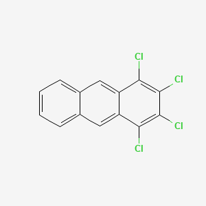 1,2,3,4-Tetrachloroanthracene