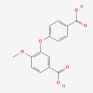 3-(p-Carboxyphenoxy)-p-anisic acid