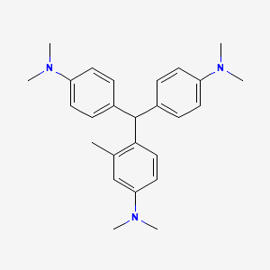 4,4'-{[4-(Dimethylamino)-2-methylphenyl]methylene}bis(N,N-dimethylaniline)