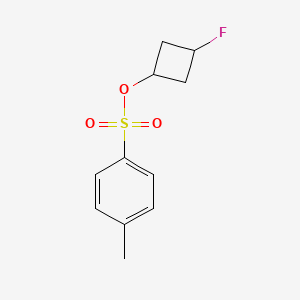 molecular formula C11H13FO3S B1469756 3-Fluorocyclobutyl 4-methylbenzenesulfonate CAS No. 1427501-88-9
