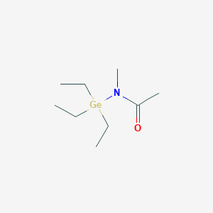 N-Methyl-N-(triethylgermyl)acetamide