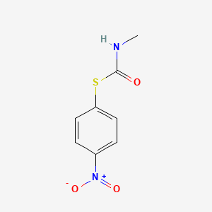 S-(4-nitrophenyl) N-methylcarbamothioate