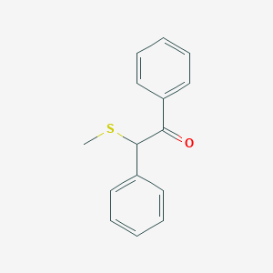 2-(Methylsulfanyl)-1,2-diphenylethan-1-one