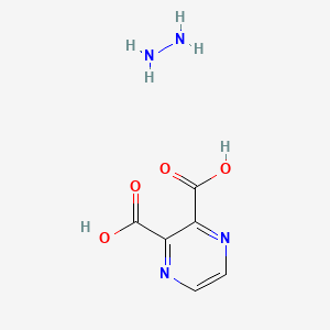 Hydrazine;pyrazine-2,3-dicarboxylic acid