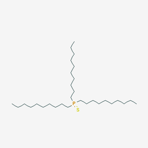 Tris(decyl)(sulfanylidene)-lambda~5~-phosphane