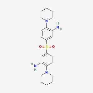 4-Piperidino-3-aminophenyl sulfone