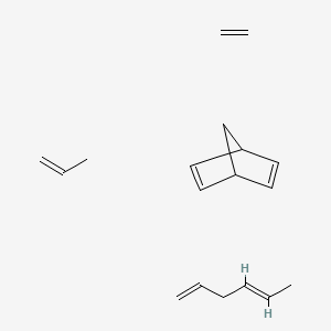 bicyclo[2.2.1]hepta-2,5-diene;ethene;(4E)-hexa-1,4-diene;prop-1-ene