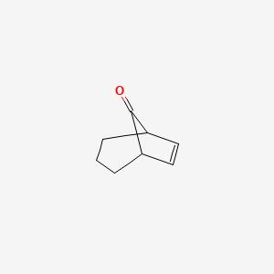 molecular formula C8H10O B14697712 Bicyclo[3.2.1]oct-6-en-8-one CAS No. 22241-76-5