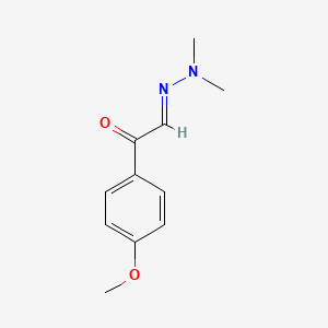 p-Methoxyphenylglyoxal N,N-dimethylhydrazone