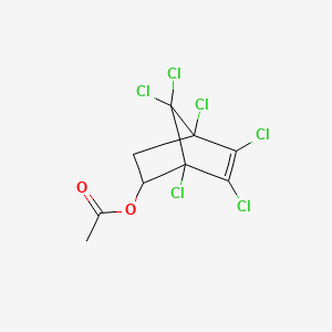 1,4,5,6,7,7-Hexachlorobicyclo[2.2.1]hept-5-en-2-yl acetate