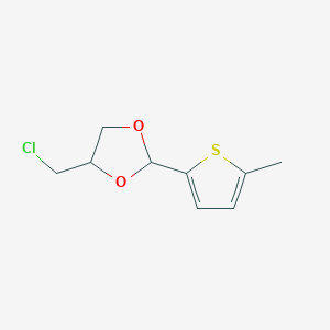 4-(Chloromethyl)-2-(5-methylthiophen-2-yl)-1,3-dioxolane
