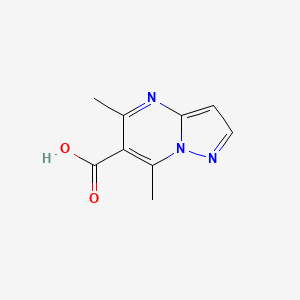 5,7-Dimethylpyrazolo[1,5-a]pyrimidine-6-carboxylic acid