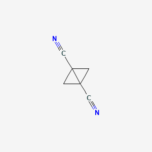 Bicyclo[1.1.0]butane-1,3-dicarbonitrile