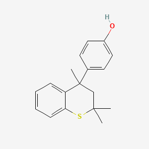 Phenol, 4-(3,4-dihydro-2,2,4-trimethyl-2H-1-benzothiopyran-4-yl)-