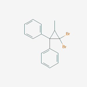 1,1'-(2,2-Dibromo-3-methylcyclopropane-1,1-diyl)dibenzene