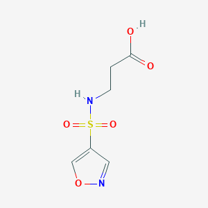 3-(1,2-Oxazole-4-sulfonamido)propanoic acid