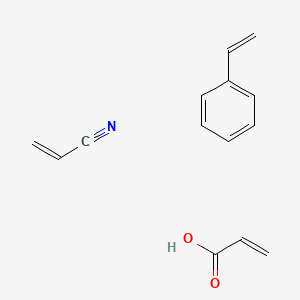 Prop-2-enenitrile;prop-2-enoic acid;styrene