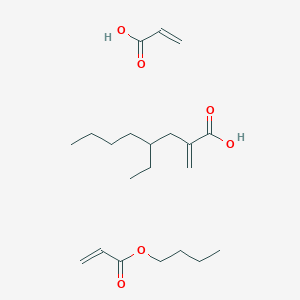 Butyl prop-2-enoate;4-ethyl-2-methylideneoctanoic acid;prop-2-enoic acid