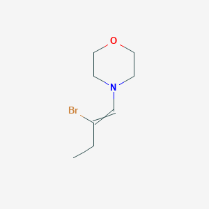 4-(2-Bromobut-1-en-1-yl)morpholine