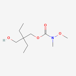 1,3-Propanediol, 2,2-diethyl-, N-methoxy-N-methylcarbamate