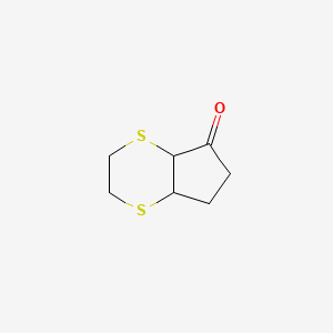 hexahydro-2H-cyclopenta[b][1,4]dithiin-5-one