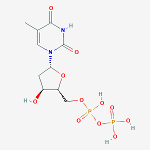 molecular formula C10H16N2O11P2 B146983 胸苷-5'-二磷酸 CAS No. 125376-11-6