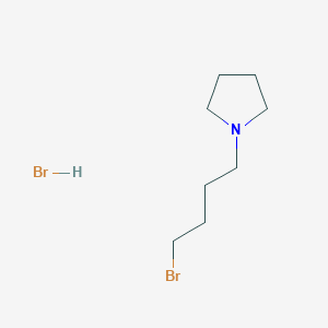 molecular formula C8H17Br2N B1469835 1-(4-Bromobutyl)pyrrolidine hydrobromide CAS No. 187339-70-4