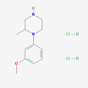 1-(3-Methoxyphenyl)-2-methylpiperazine dihydrochloride
